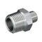 Hexagon reducing nipple AISI 316 type R209 male thread BSPT, up to 100 bar